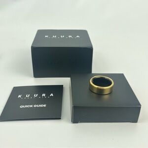 Kuura gold Smart Ring size 8